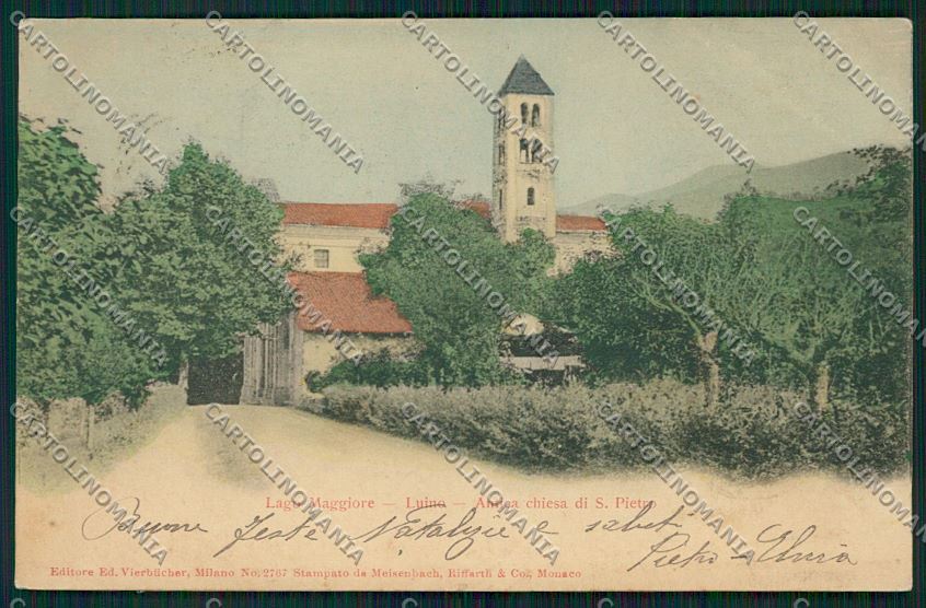 Varese Luino cartolina QK1940 – fronte