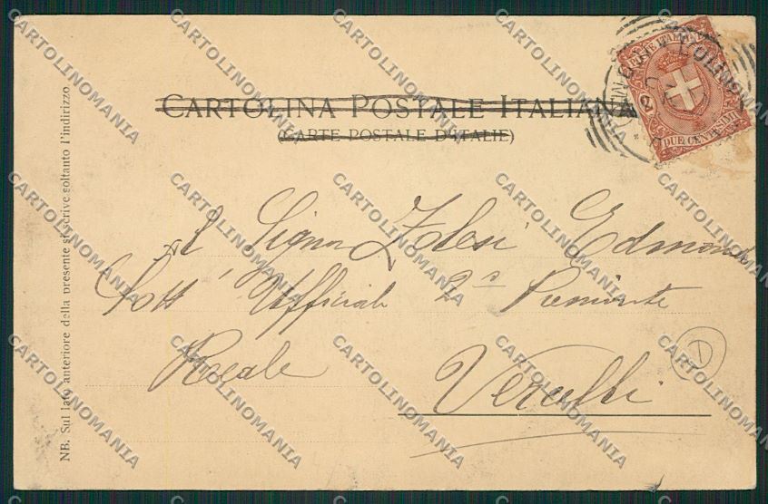 Varese Luino cartolina QK1940 – retro