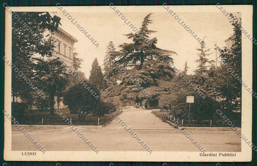 Varese Luino cartolina QK1942 – fronte