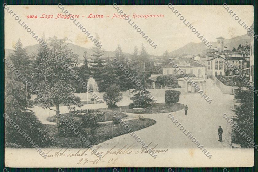 Varese Luino cartolina QK1944 – fronte