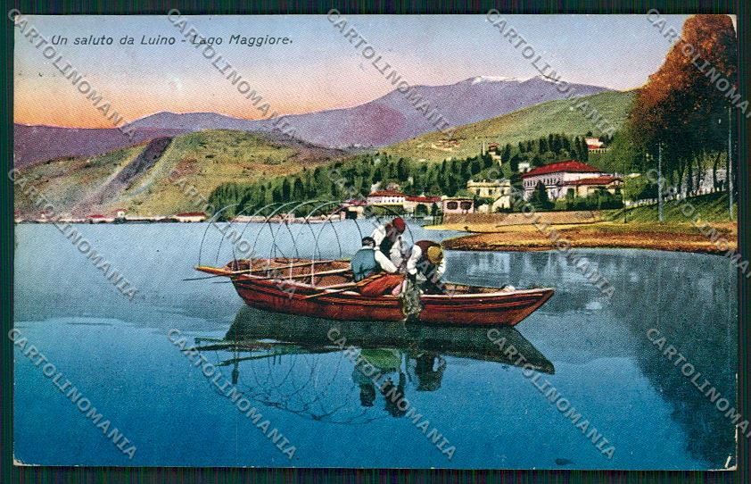 Varese Luino cartolina QK1945 – fronte