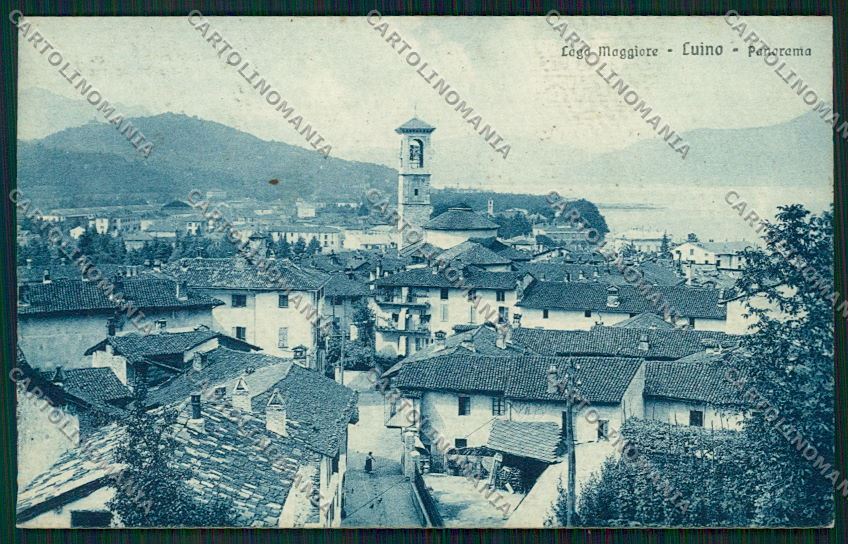 Varese Luino cartolina QK1948 – fronte