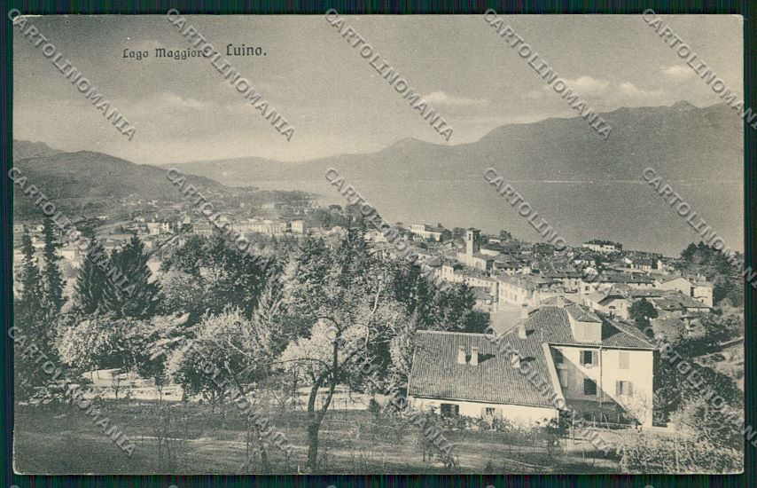 Varese Luino cartolina QK1950 – fronte