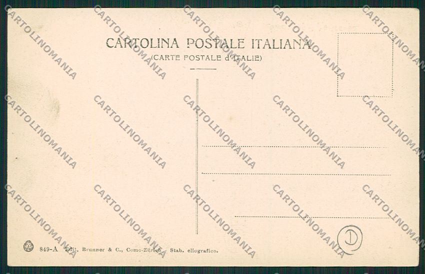 Varese Luino cartolina QK1950 – retro