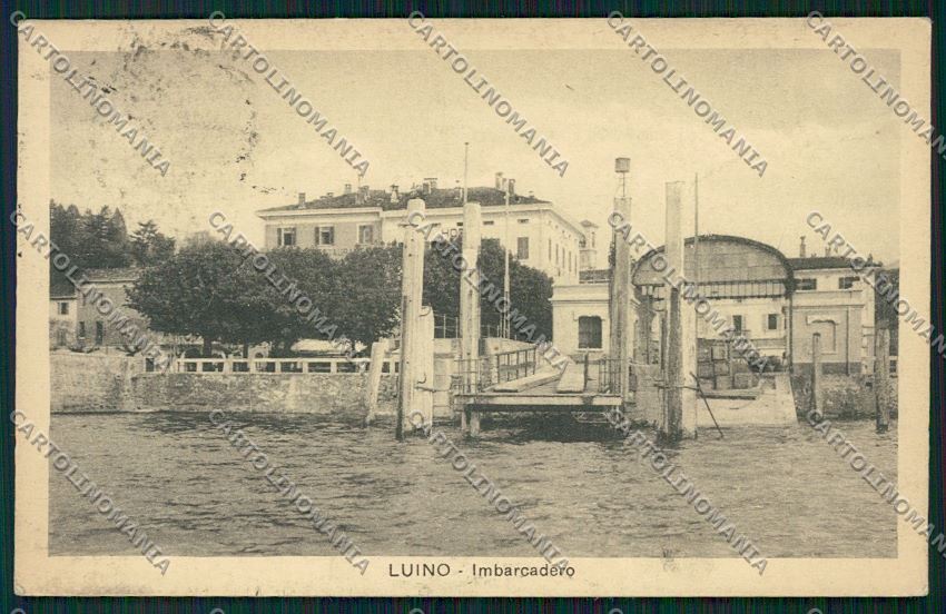 Varese Luino cartolina QK1952 – fronte