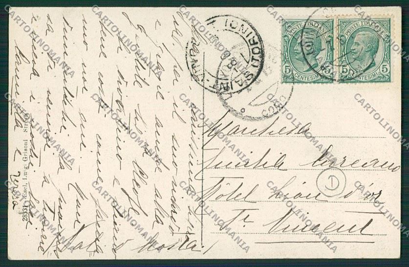 Varese Luino cartolina QK1956 – retro