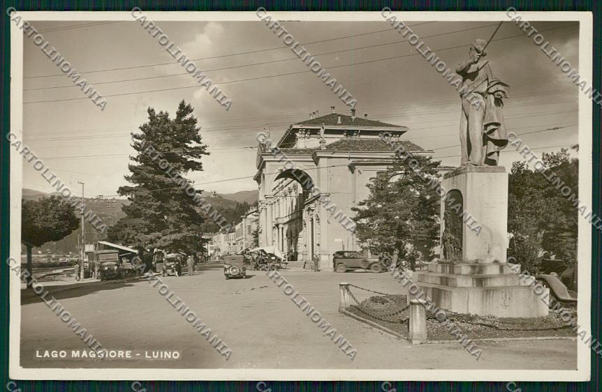Varese Luino Garibaldi foto cartolina QK1963 – fronte