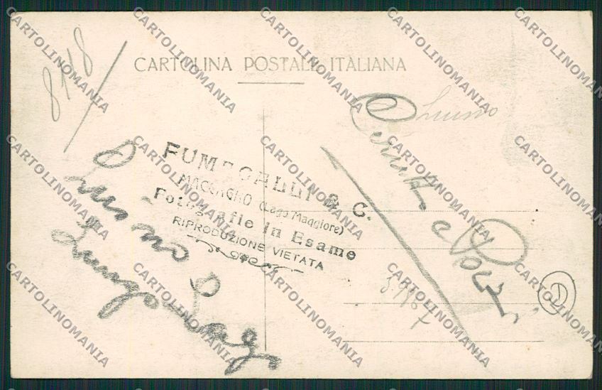 Varese Luino foto cartolina QK1965 – retro
