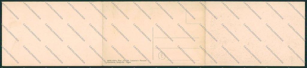 Varese Luino Tripla cartolina QK1973 – retro