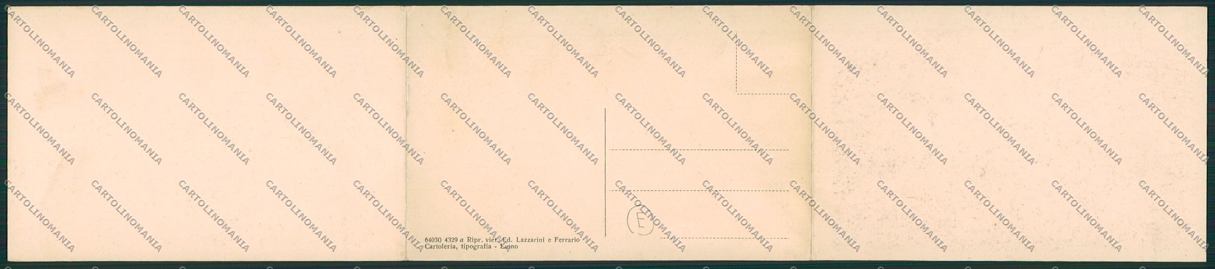 Varese Luino Tripla cartolina QK1973 – retro