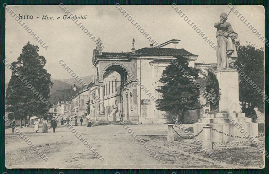 Varese Luino Garibaldi cartolina QK1974 – fronte