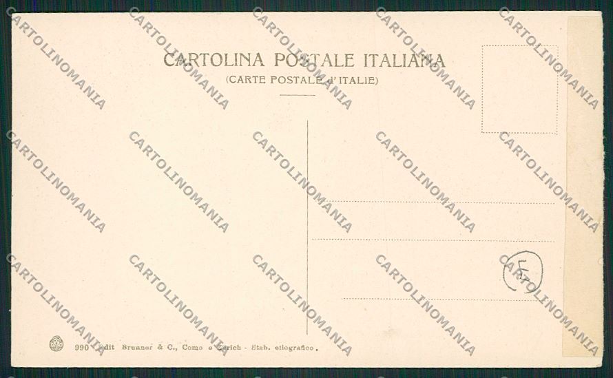 Varese Luino cartolina QK1977 – retro