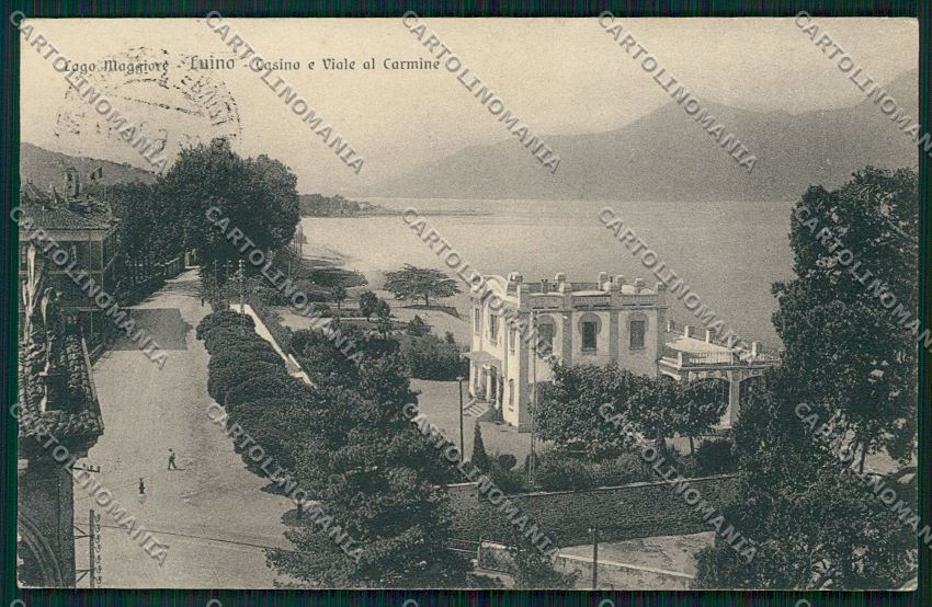 Varese Luino cartolina QK1980 – fronte