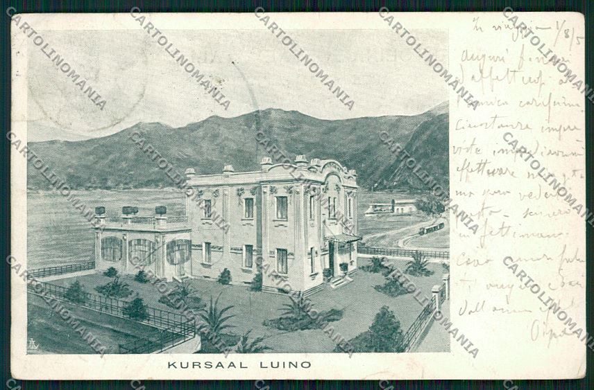 Varese Luino cartolina QK1981 – fronte