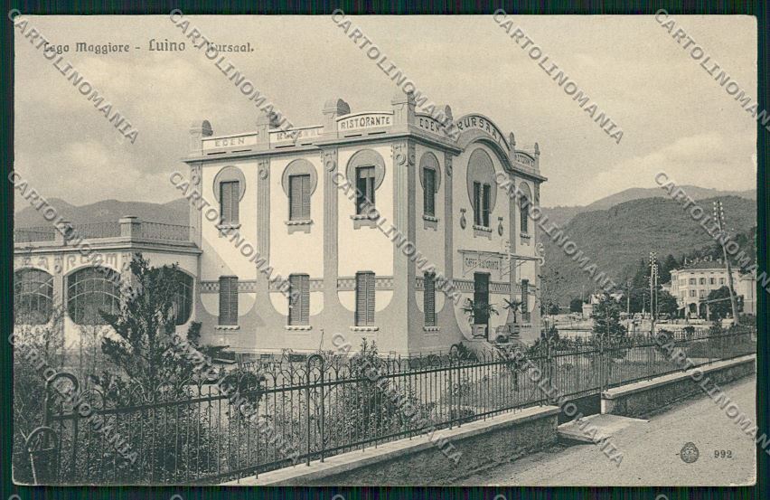 Varese Luino cartolina QK1982 – fronte