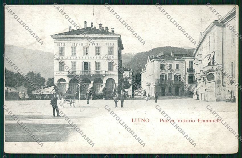 Varese Luino cartolina QK1994 – fronte