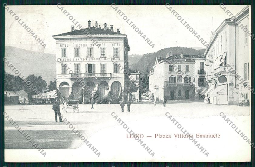 Varese Luino cartolina QK1995 – fronte