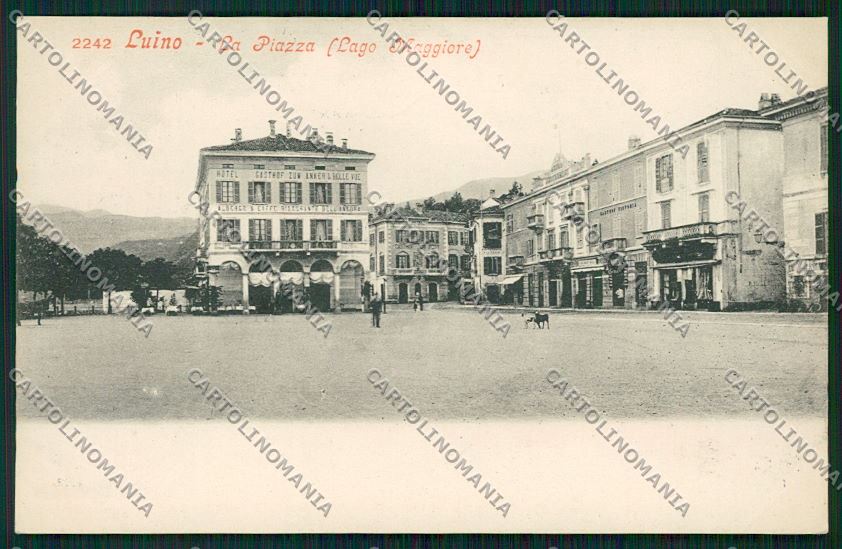 Varese Luino cartolina QK1997 – fronte