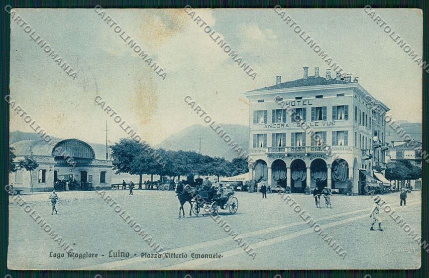 Varese Luino cartolina QK1999 – fronte