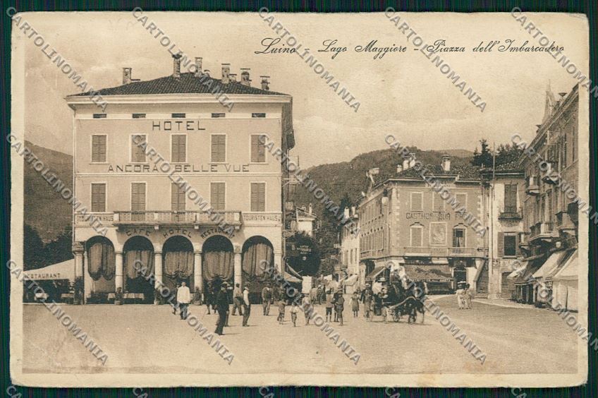 Varese Luino PIEGA cartolina QK2000 – fronte