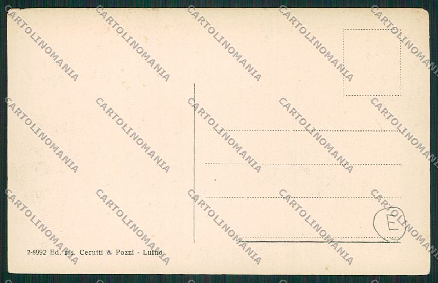 Varese Luino cartolina QK2005 – retro