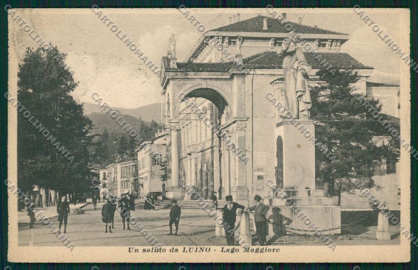 Varese Luino PIEGHINE cartolina QK2013 – fronte