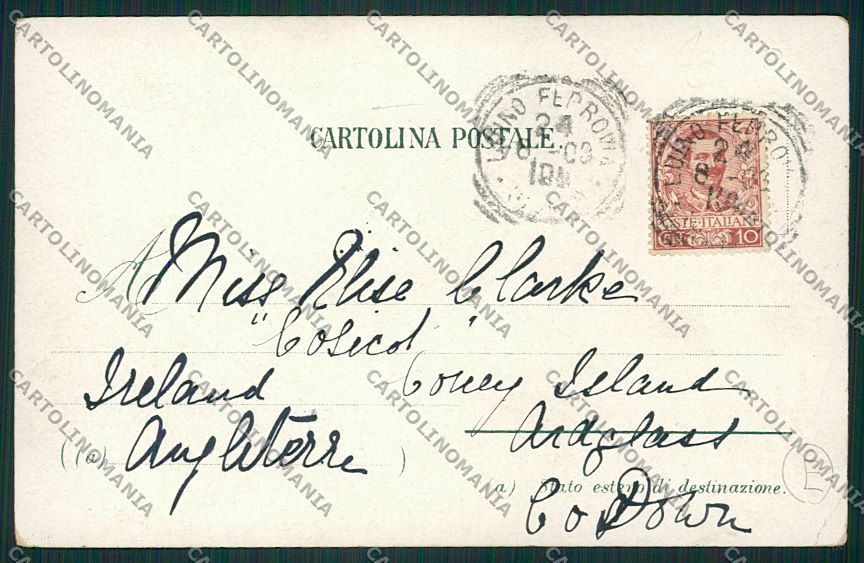 Varese Luino cartolina QK2014 – retro
