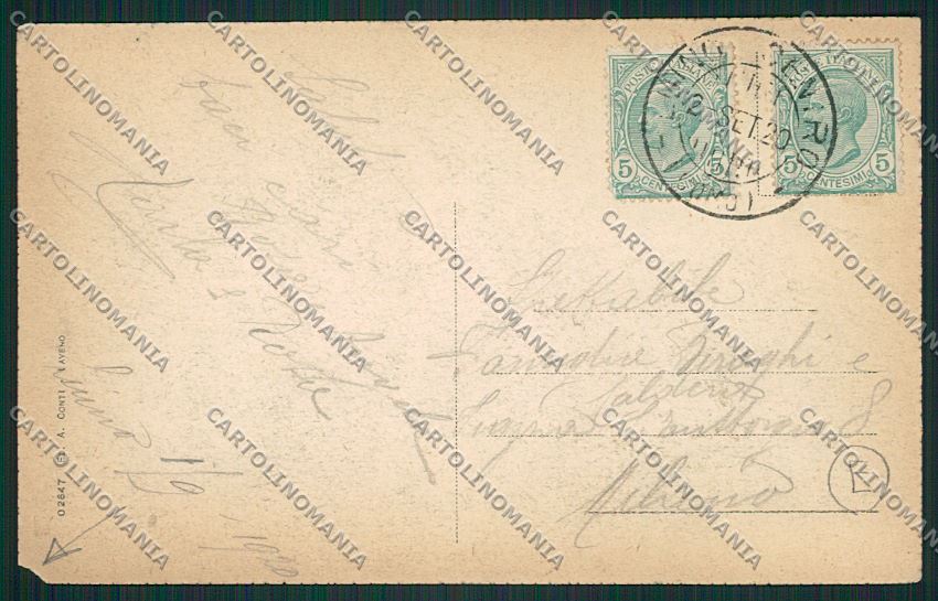 Varese Luino Battello cartolina QK2022 – retro