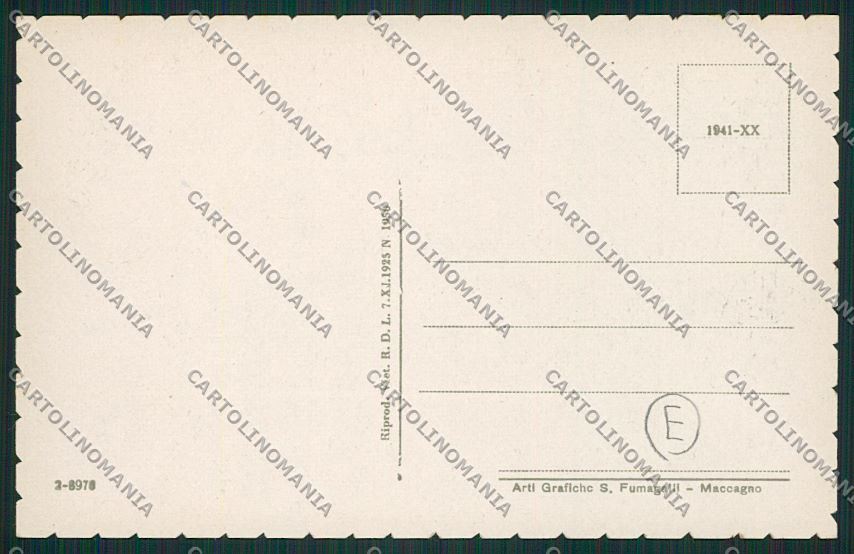 Varese Luino Battello cartolina QK2026 – retro