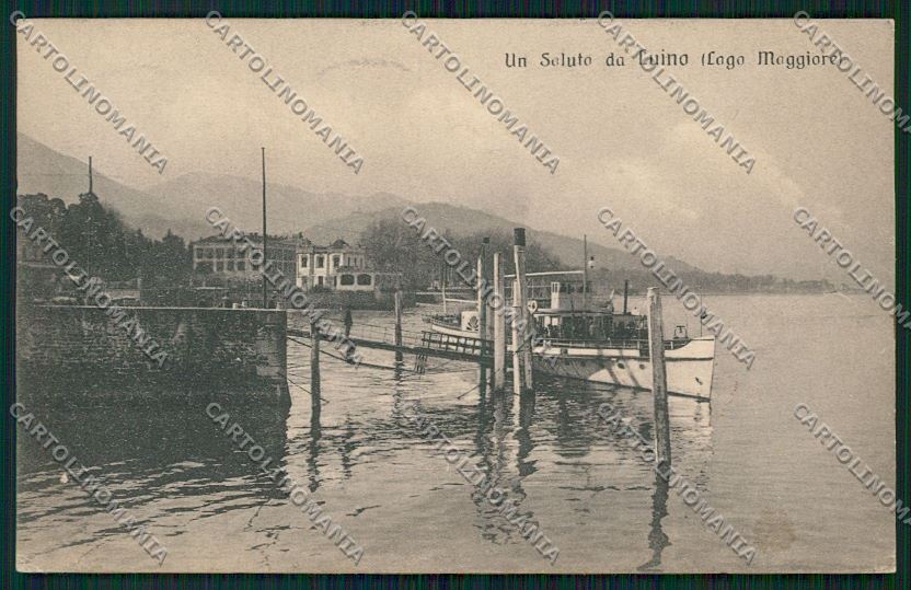 Varese Luino Battello cartolina QK2027 – fronte