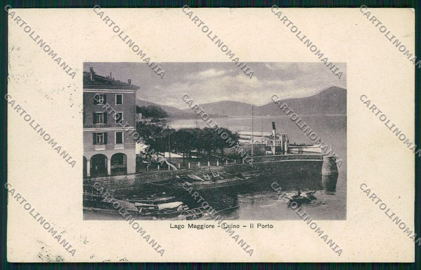 Varese Luino Battello cartolina QK2028 – fronte