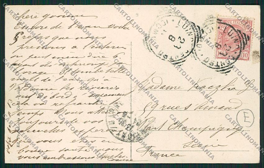Varese Luino Battello cartolina QK2028 – retro