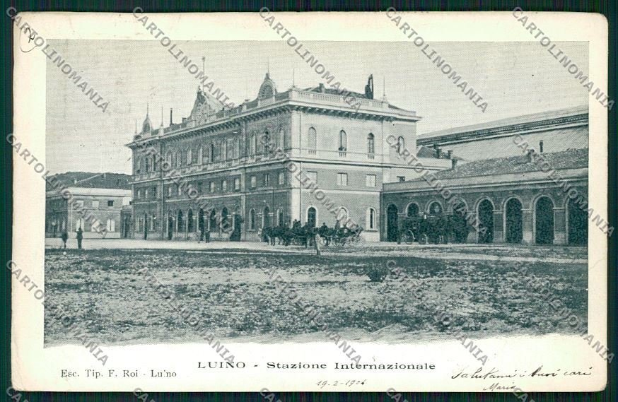 Varese Luino Stazione cartolina QK2033 – fronte