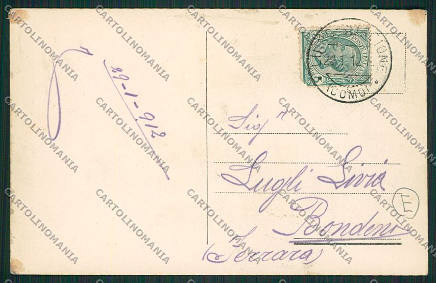 Varese Luino Stazione cartolina QK2034 – retro