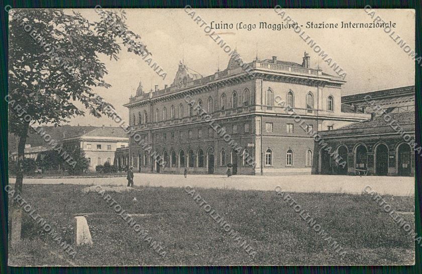 Varese Luino Stazione cartolina QK2036 – fronte