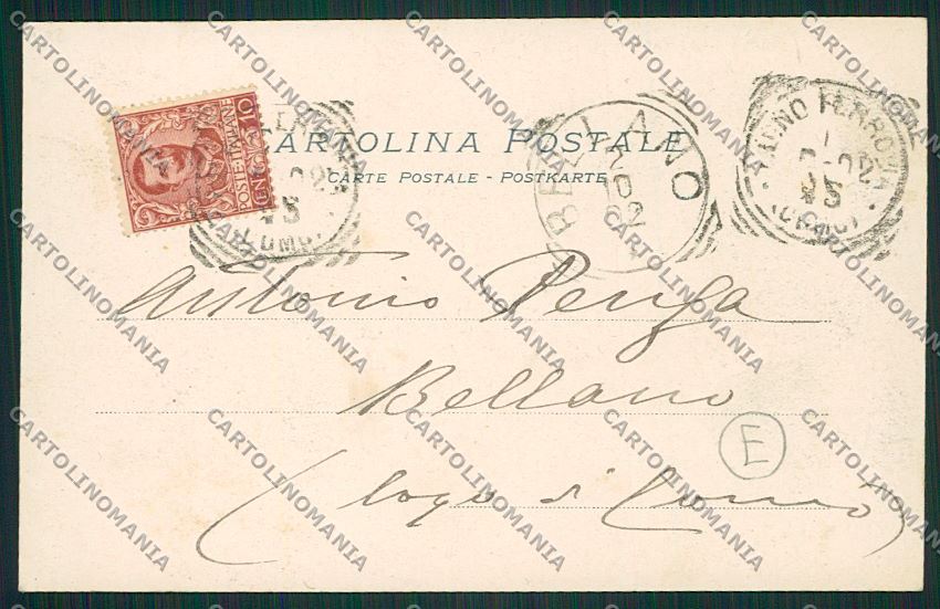 Varese Luino Stazione cartolina QK2038 – retro