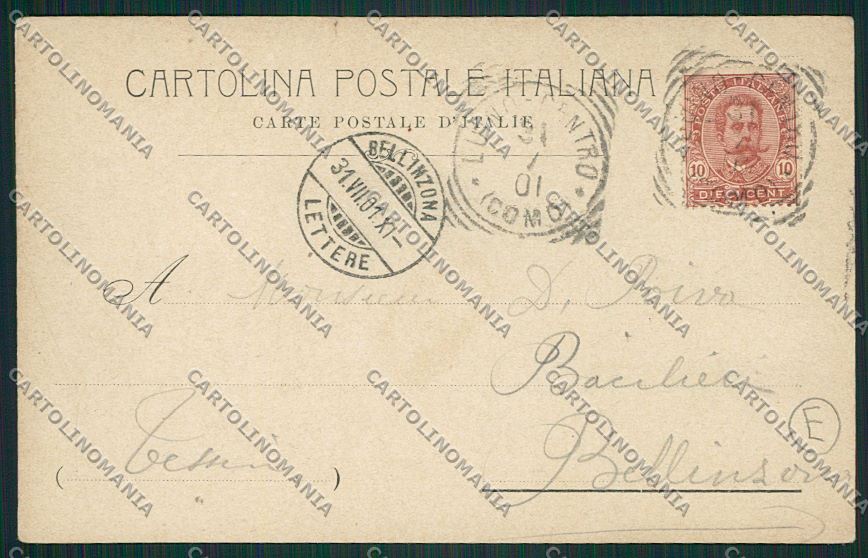 Varese Luino Stazione cartolina QK2039 – retro