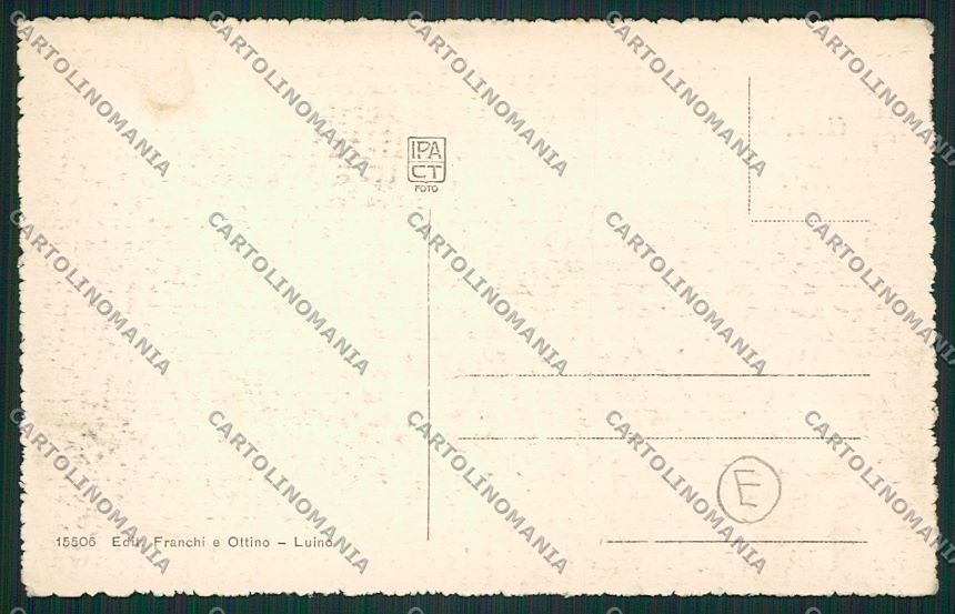 Varese Luino cartolina QK2046 – retro