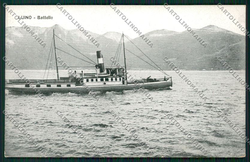 Varese Luino Battello cartolina QK2048 – fronte