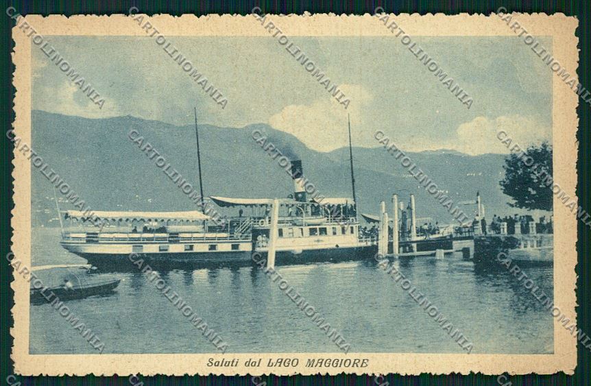 Varese Luino Battello cartolina QK2049 – fronte