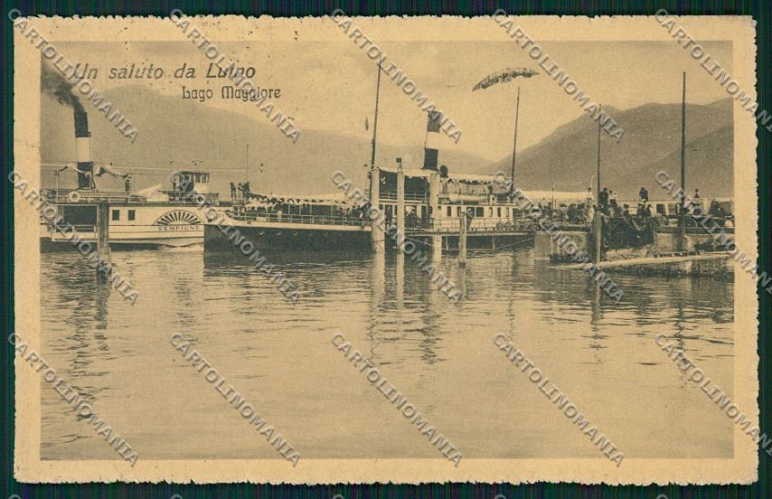 Varese Luino Battello cartolina QK2050 – fronte