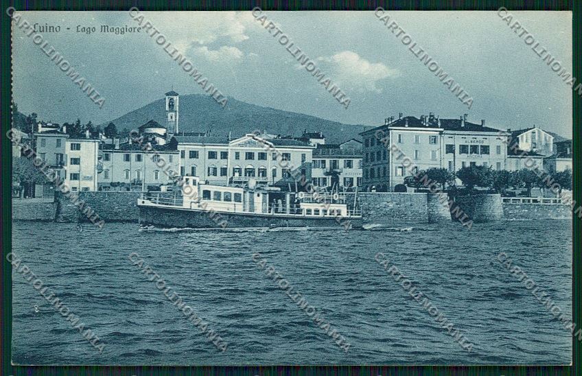 Varese Luino Battello cartolina QK2051 – fronte