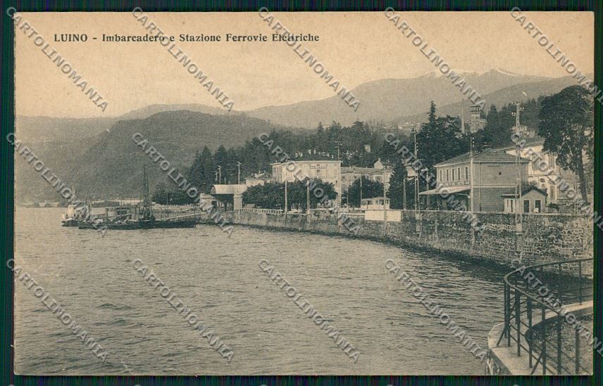 Varese Luino cartolina QK2055 – fronte