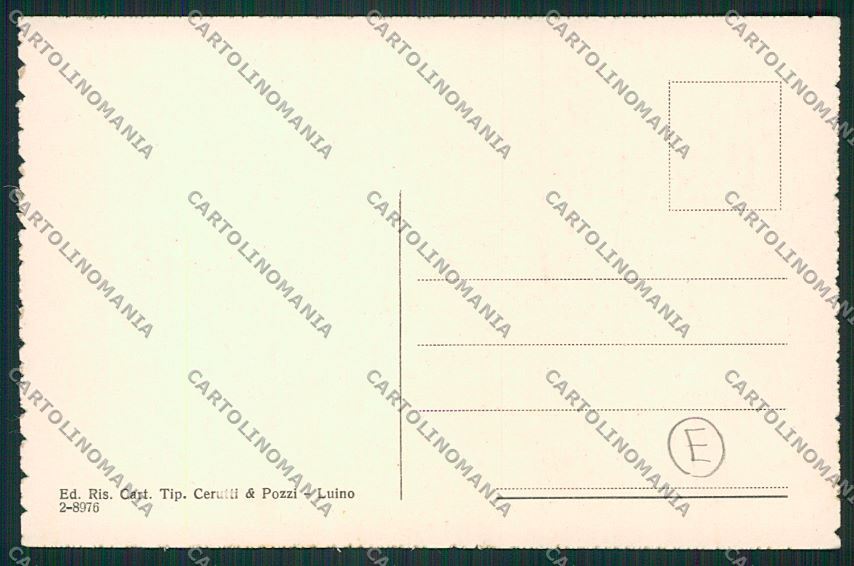Varese Luino Battello cartolina QK2058 – retro