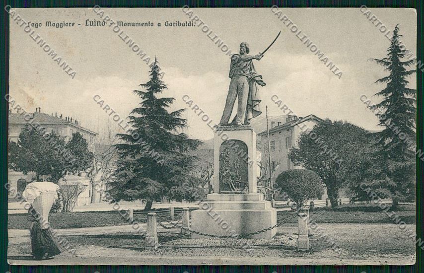 Varese Luino Garibaldi cartolina QK2059 – fronte