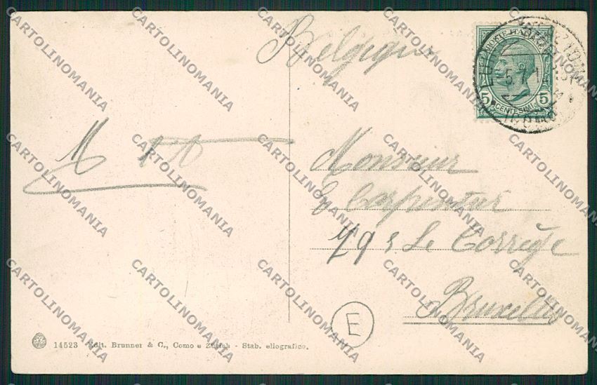 Varese Luino Garibaldi cartolina QK2059 – retro