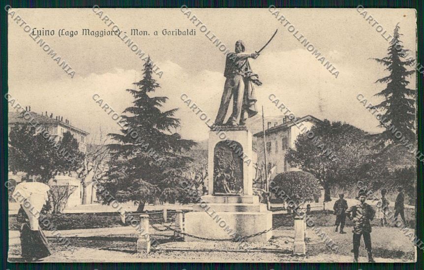 Varese Luino Garibaldi cartolina QK2060 – fronte