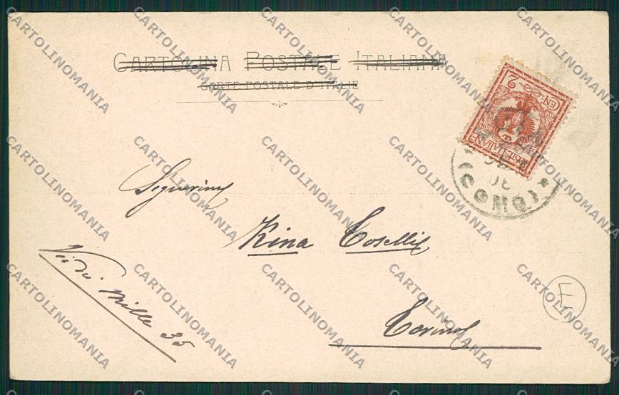 Varese Luino cartolina QK2066 – retro