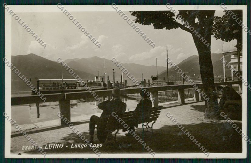 Varese Luino Battello foto cartolina QK2092 – fronte
