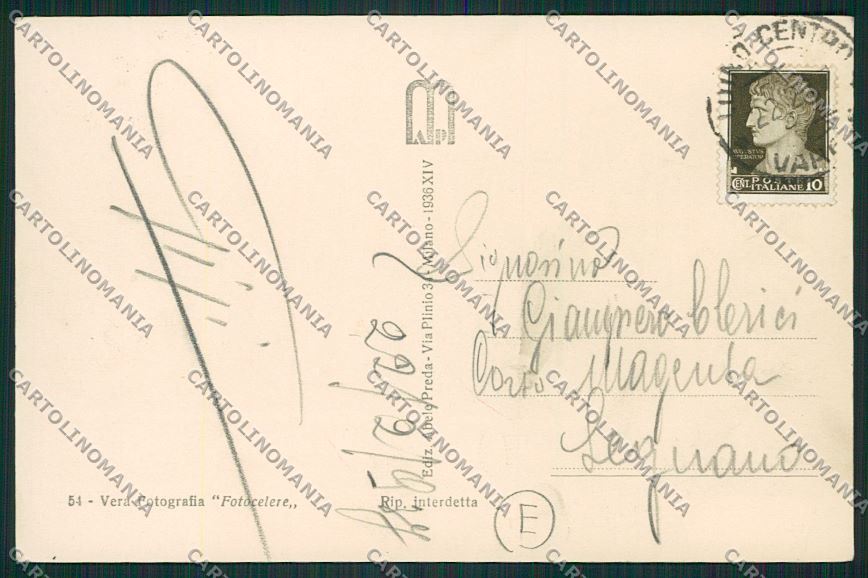 Varese Luino foto cartolina QK2093 – retro
